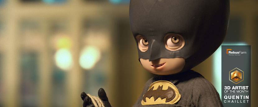 人物设计 |'Little Batman'（小蝙蝠侠）| Quentin Chaillet