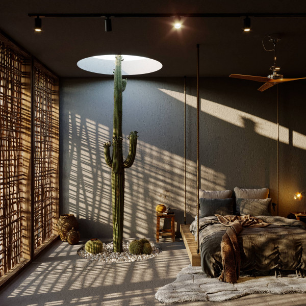 Brazilian style bedroom