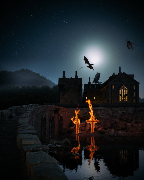 The house of dragons render