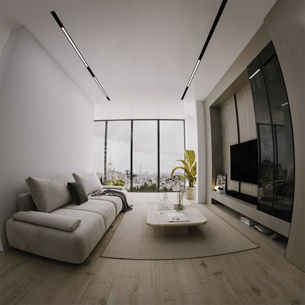 Rendering of Living Room by Mohammad Zafari