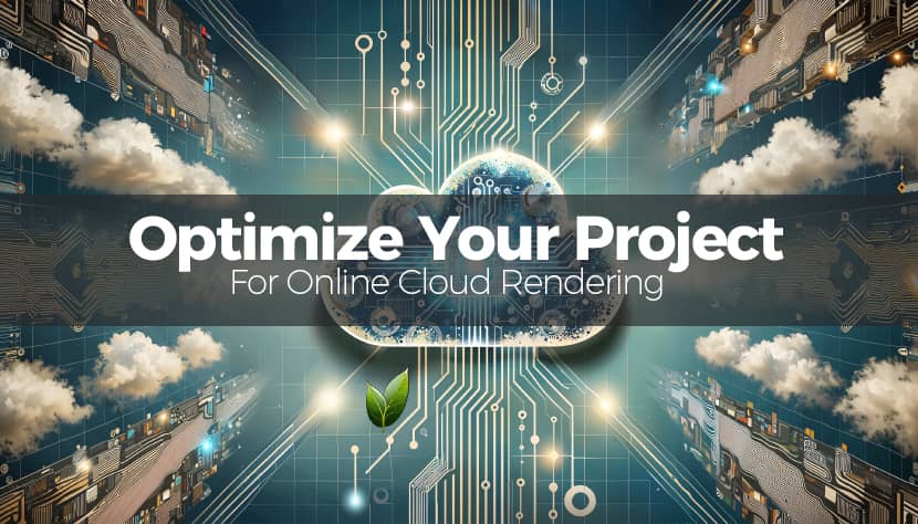 How To Optimize Your Project For Online Cloud Rendering