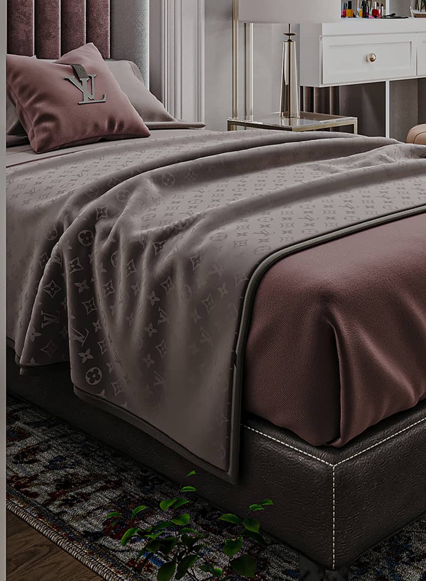 Shahin Alizadeh, 'Interior Bedroom' Architectural visualization