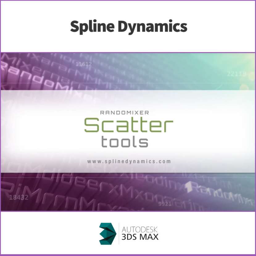 Spline Dynamics - Scatter Tools for 3DS Max!
