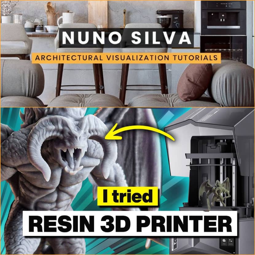 Nuno Silva - Resin 3D Printing 