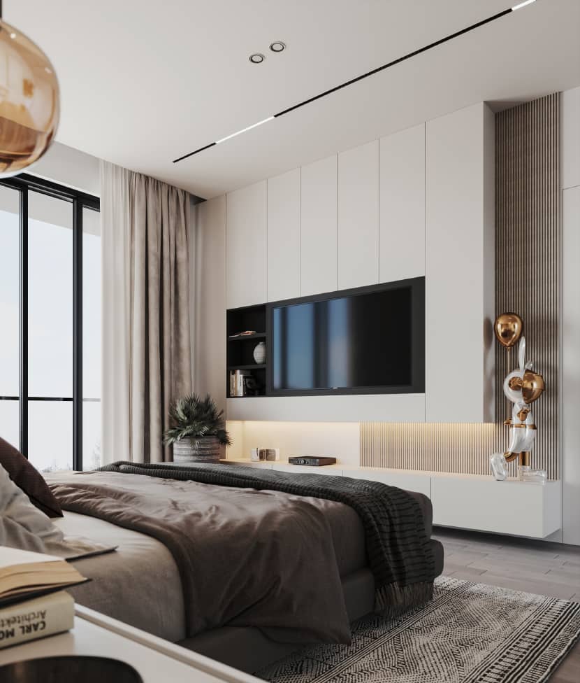 Rasoul Mojarrad, 'Relaxation Master Bedroom' architectural visualization