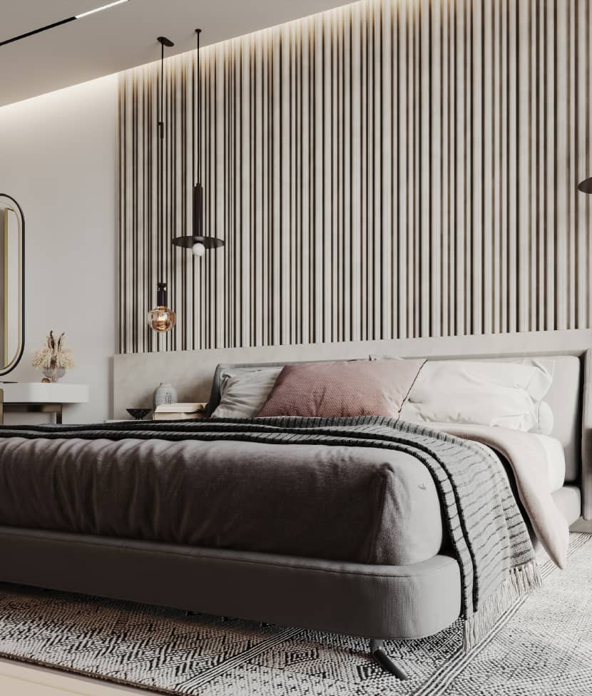 Rasoul Mojarrad, 'Relaxation Master Bedroom' architectural visualization